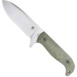 CobraTec PSK Knife Black Dark Stonewash Fixed Blade OD Green Satin Stonewash