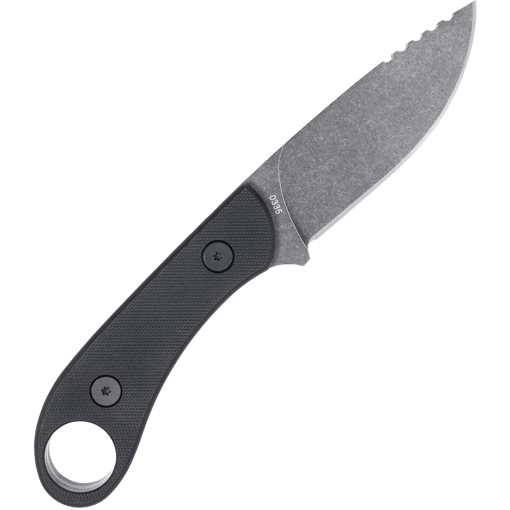 CobraTec D2 Skinner Knife Generation II Fixed Blade Black - Image 2