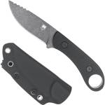 CobraTec D2 Skinner Knife Generation II Fixed Blade Black