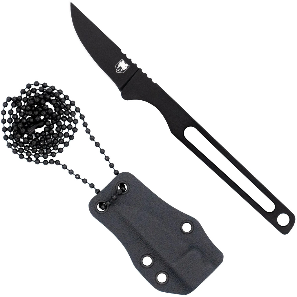 CobraTec Surgeon Knife Fixed Blade Black