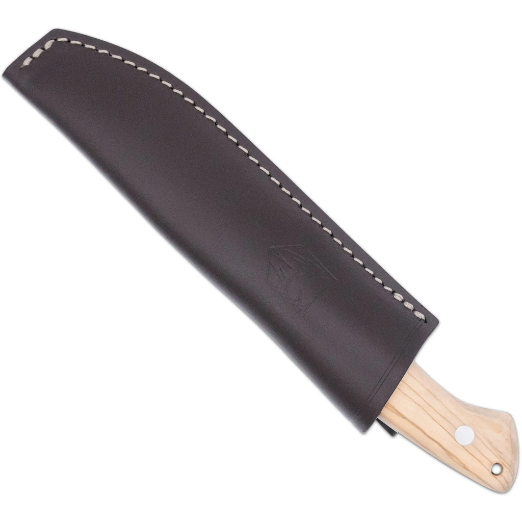 CobraTec Fixed Blade Twin Mountain Knife Fixed Blade Olivewood 4.5" - Image 3