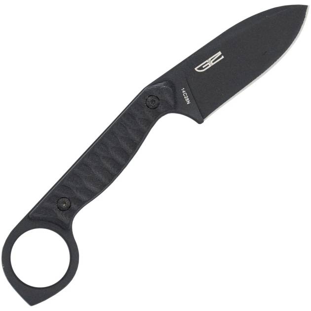 CobraTec Wolfteeth Knife Fixed Blade Black