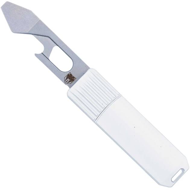 CobraTec HR Screwdriver-Bottle Opener Folding Accessory Silver