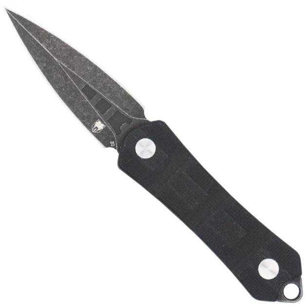 CobraTec Guardian Neck Knife Tanto Blade Small Black