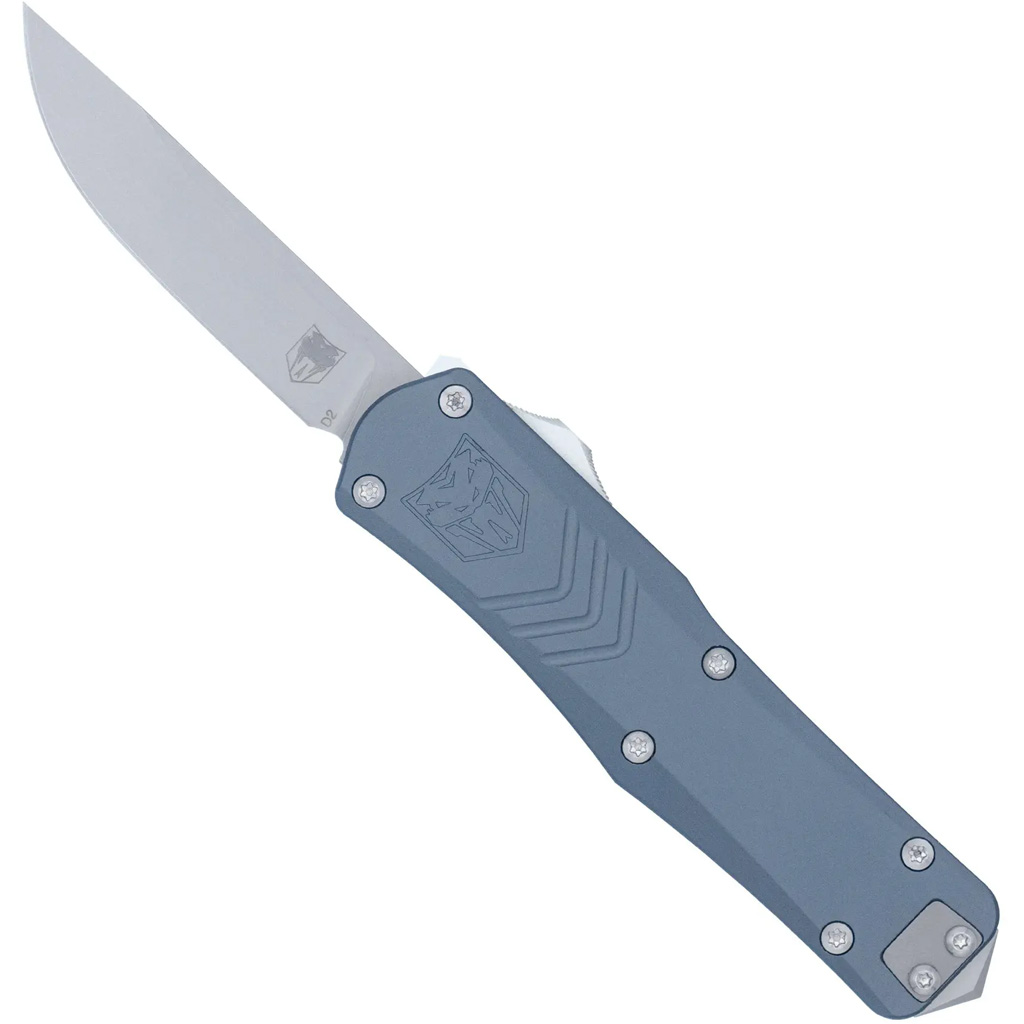 CobraTec Small FS-X Gen-3 OTF Knife Dual Action OTF Blade Grey