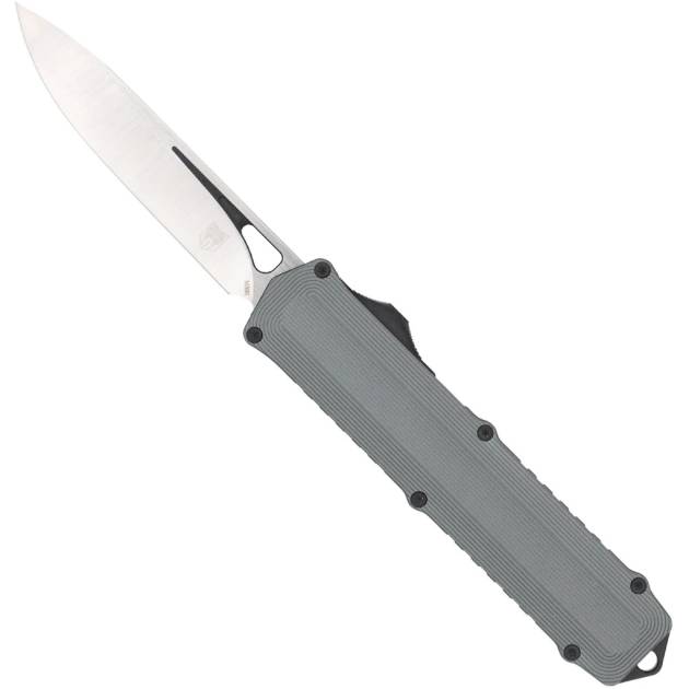 CobraTec Chameleon Grey OTF Blade Grey