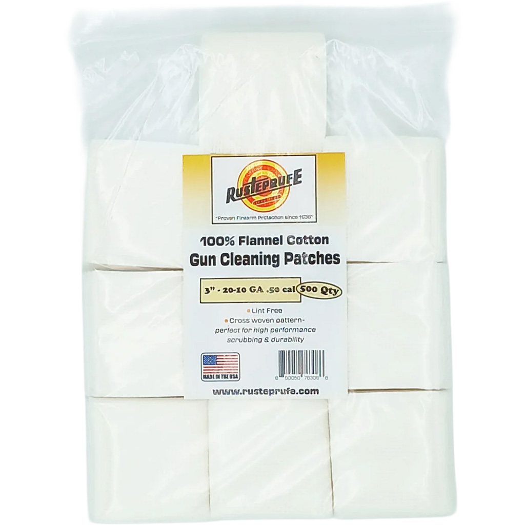 Rusteprufe 3" Flannel Cotton Cross Woven Patches 500ct