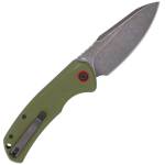 CobraTec Vanguard Auto Folding Knife Auto Folding Blade OD Green