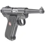RUGER MRK IV STD 22LR 4.75" BLUED BLK GRP FXD SIGHT