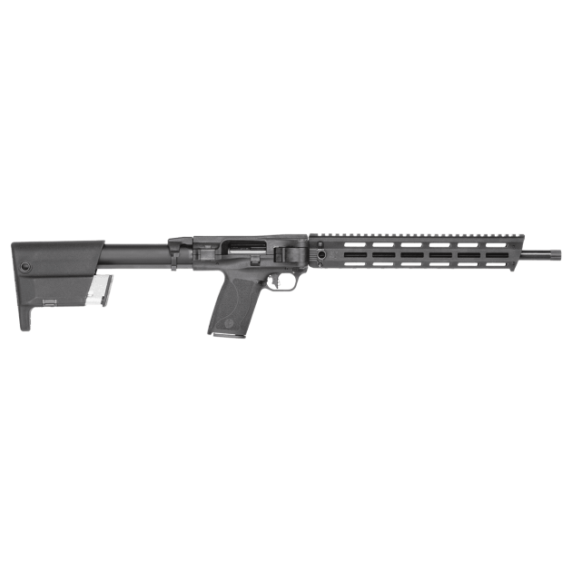 Smith & Wesson M&P FPC black folding rifle with 16.25-inch threaded barrel