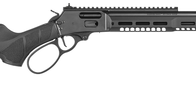 Smith & Wesson Model 1854 Stealth Hunter .357 Magnum rifle with black synthetic stock