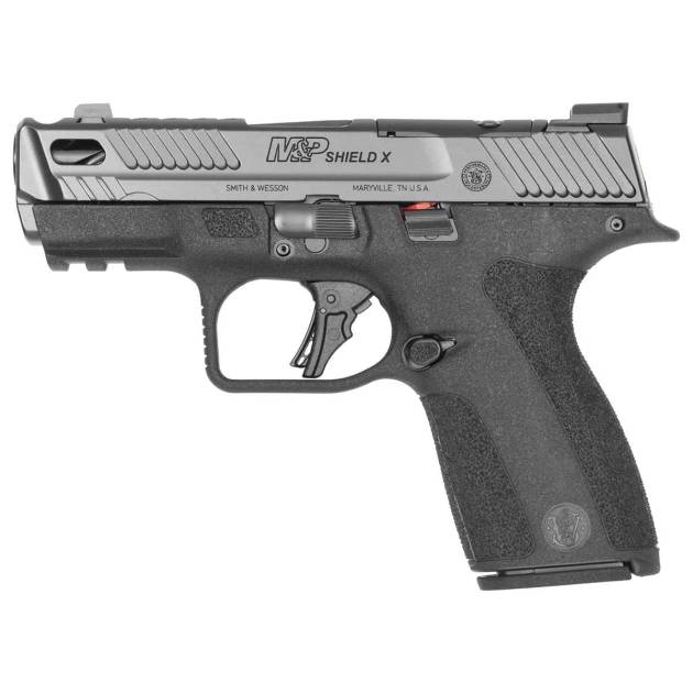 Smith & Wesson PC M&P 9 Shield X Carry Comp 9mm pistol with 3.6-inch ported barrel
