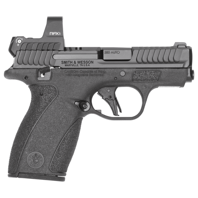 Smith & Wesson Bodyguard 2.0 .380 ACP pistol with Viridian RFX1 optic