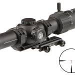 Sig Sauer Tango MSR 1-6x24mm illuminated MSR BDC6 riflescope with cantilever mount