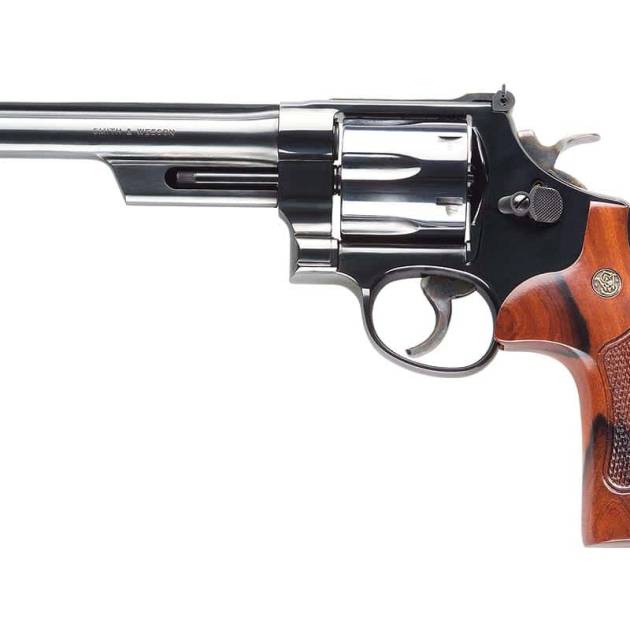 SMITH AND WESSON 25 45LC 6.5" 6RD BL/WD AS