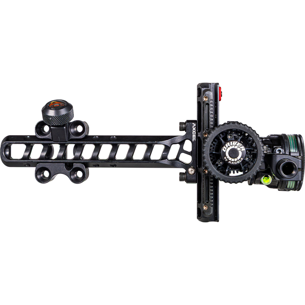 Axcel Driver Plus Slider Sight w/AVX-31 Scope Stealth BH .019 Green Fiber Single Pin RH