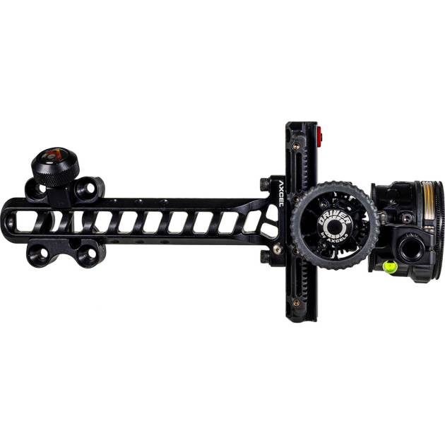 Axcel Driver Plus Slider Sight w/AVX-41 Scope Stealth BH .010 Green and Red Fiber Ranger Pin RH
