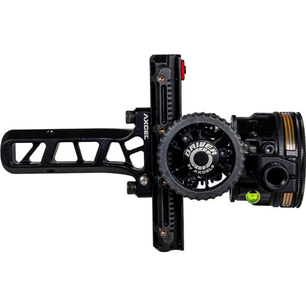 Axcel Driver Plus Slider Sight w/AVX-41 Scope  Stealth BH Bridge-Lock .019 Green/Red Fiber 2 Pin