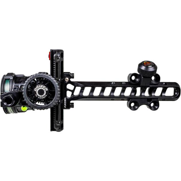 Axcel Driver Plus Slider Sight w/AVX-41 Scope Stealth BH .010 Green Fiber Single Pin LH