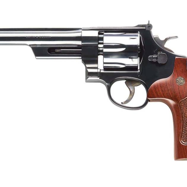 SMITH AND WESSON 27 357M/38S 6.5" 6RD BL/WD AS