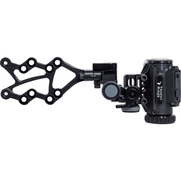 Trophy Ridge React 5 MAX Sight Black 5 Pin .019/.010 Pins