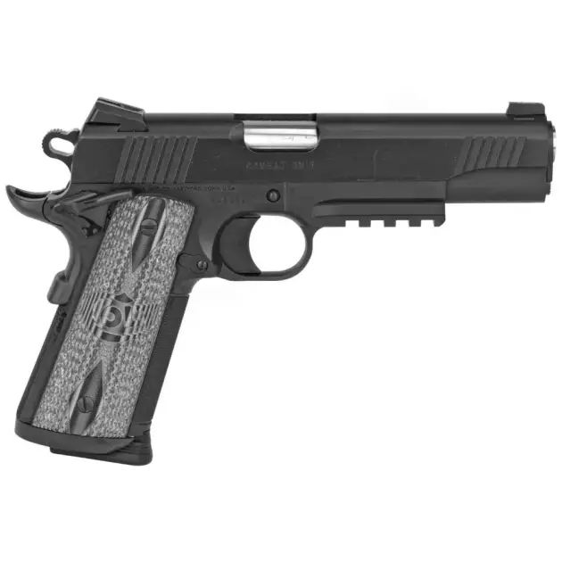 COLT 1911 CCU RAIL 45 ACP 5" MATTE BLACK DLC