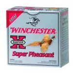 WINCHESTER SUPER PHEASANT 12 GA 2-3/4" #4 HB 1-3/8 OZ 25 RD/BX 10 BX/CS