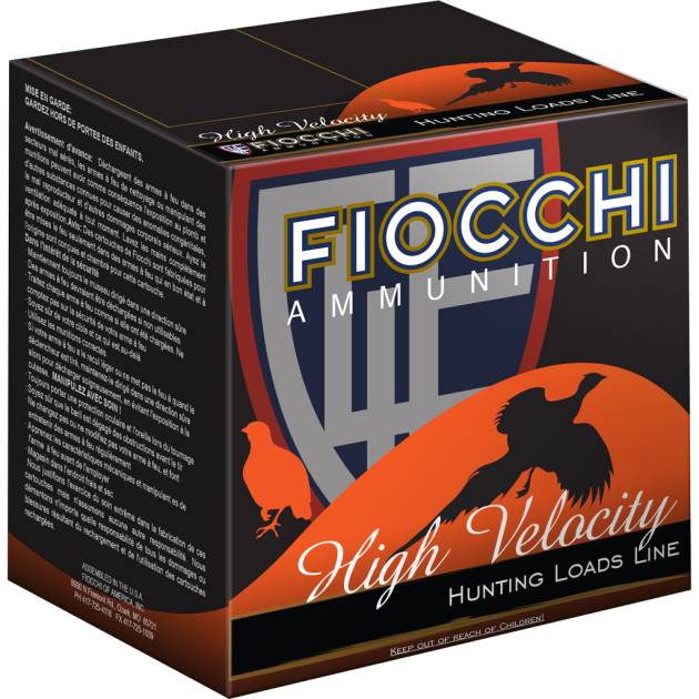 Fiocchi High Velocity Hunting Loads 28 ga. 2.75 in. 3/4 oz. 6 Shot 25 rd.
