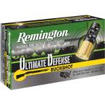 Remington Ultimate Defense Buckshot Loads 12 ga. 2.75 in. 9 Pellet 00 Buck 5 rd.