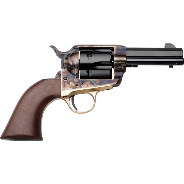 Pietta 1873 GWII Posse Revolver 357 Mag. 3.5 in. Case Hardened Blue Walnut Grip