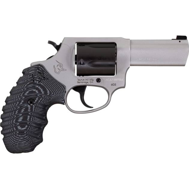 Taurus 605 Revolver 357 Mag. 3 in. Stainless Black Accent N.S. 5 rd.