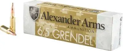 ALEX ARMS 6.5 GREN 123G SCENAR 20RD