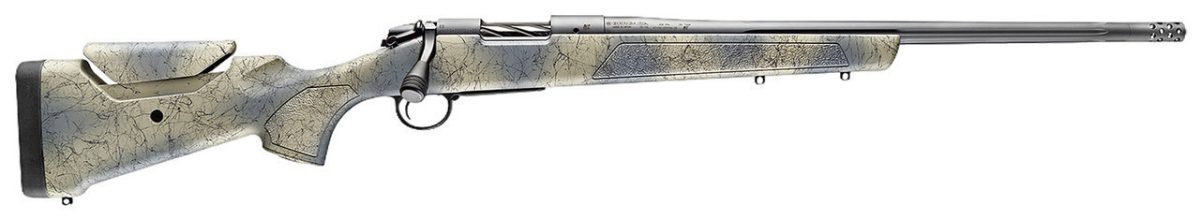 Bergara B14 Wilderness Sierra B14LM802 7mm Rem Mag 22" 3+1 Sniper Gray Cerakote