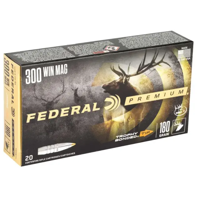 FEDERAL PREMIUM 300WM 180GR TBT