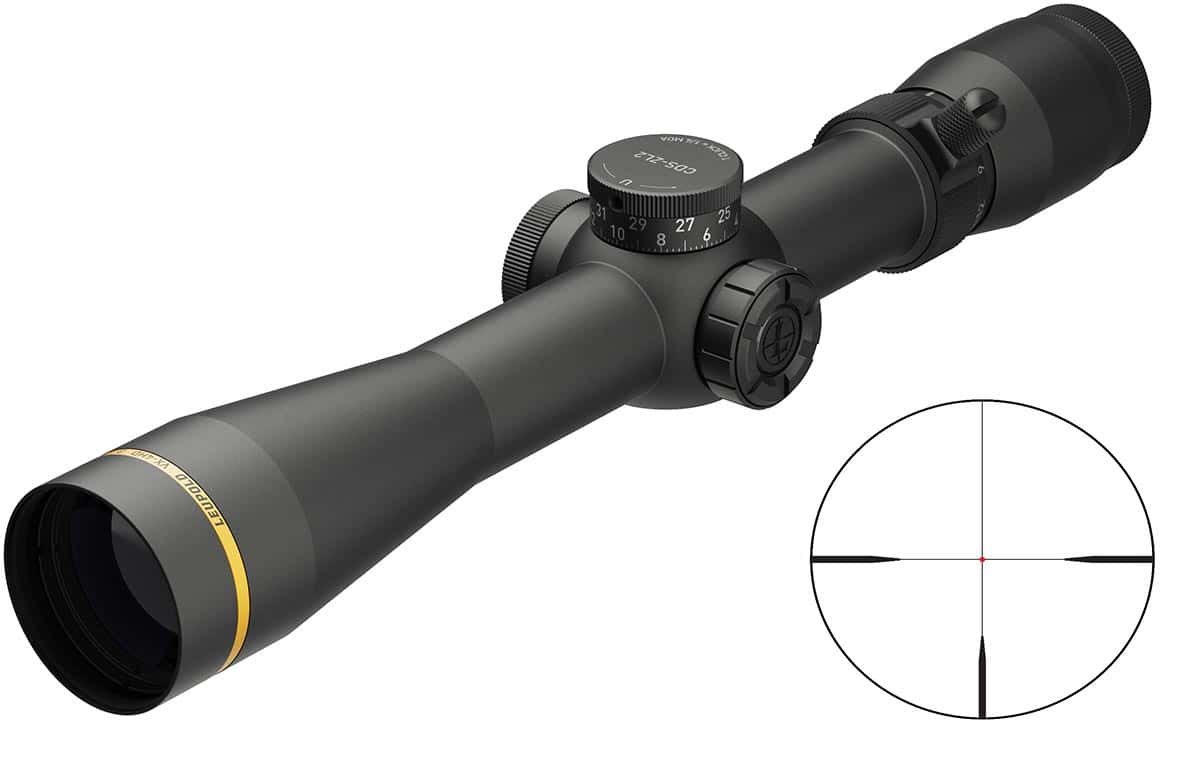 Leupold VX-4HD 3-12x40mm 30mm riflescope with FireDot Twilight Hunter reticle