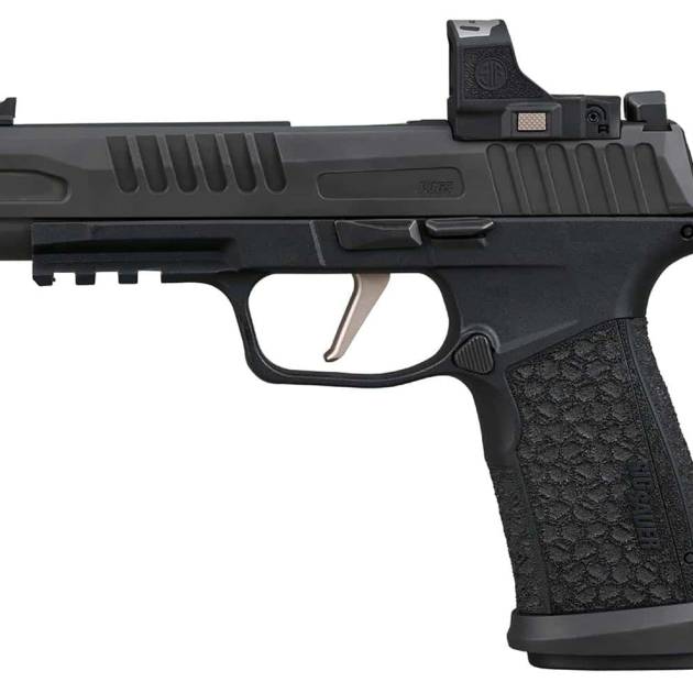 Sig Sauer P365 Fuse 9mm pistol with 4.3-inch barrel and Romeo-RS optic