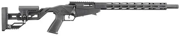 Ruger Precision Rimfire .22 LR rifle with 18-inch threaded barrel and M-LOK handguard