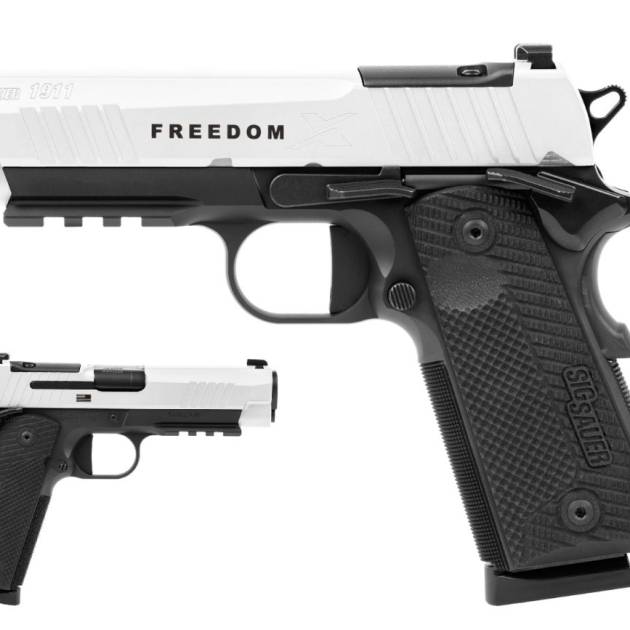 Sig Sauer 1911 X Carry Freedom Series .45 ACP two-tone pistol with G10 grips