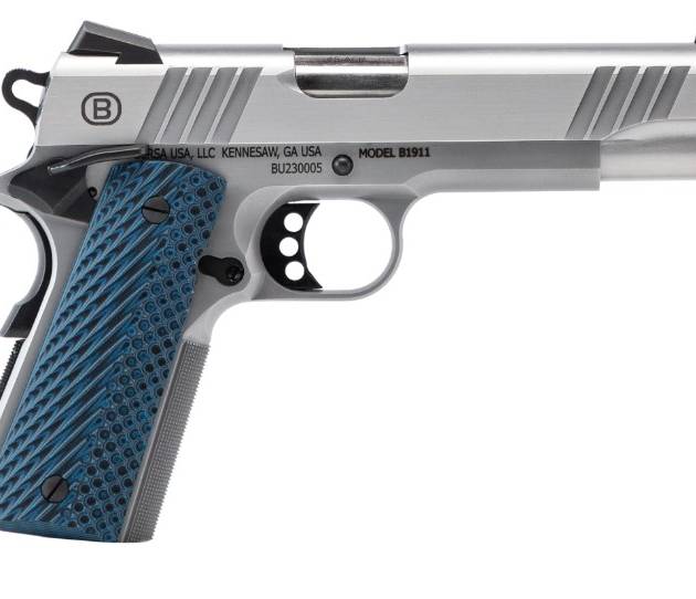 BERSA 1911 45ACP 5" SS 8+1 NS
