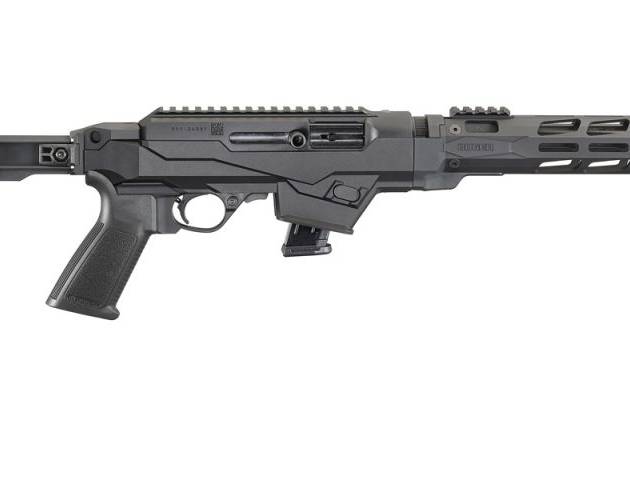 RUGER PC CARB 9MM 16" FXD STK 10+1 #