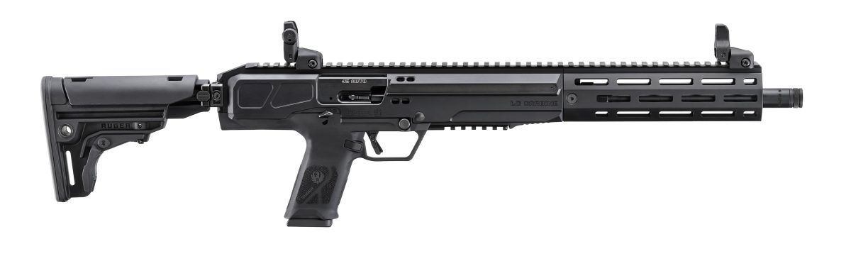 Ruger LC Carbine .45 ACP rifle with 16.25-inch threaded barrel and folding stock