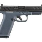 Ruger RXM 9mm pistol with 4.5-inch barrel, Stealth Gray frame, and optic-ready slide