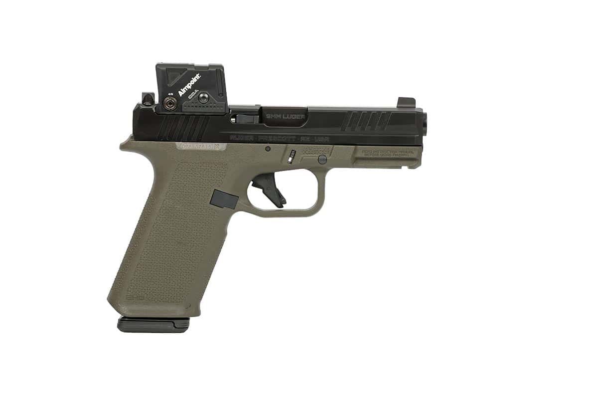 Ruger RXM 9mm semi-automatic handgun with 4-inch barrel