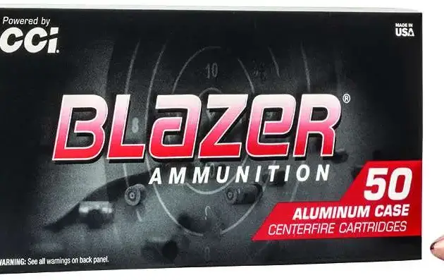 CCI 9MM LUGER 115 GR FMJ BLAZER 50 RD/BX 20 BX/CS