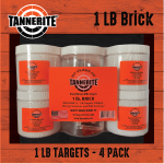 1 lb. Brick of Tannerite Exploding Targets, 4 pack