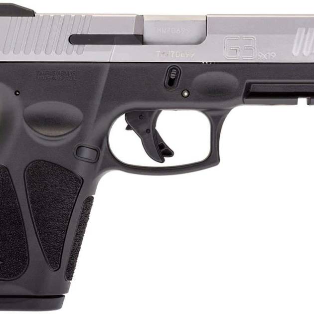 TAURUS G3 9MM SS/BLK 4" 15+1