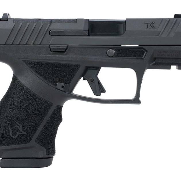 Taurus TX9 black sub-compact 9mm pistol with 3.4-inch barrel