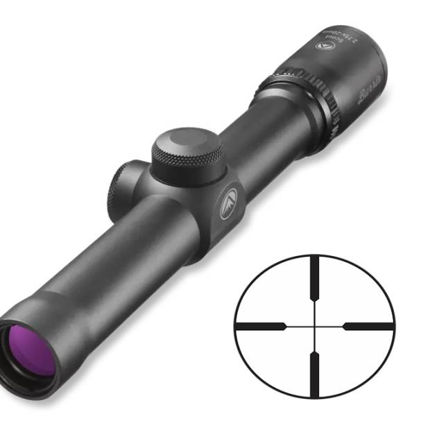 BURRIS OPTICS SCOUT 2.75X20MM HEAVY PLEX