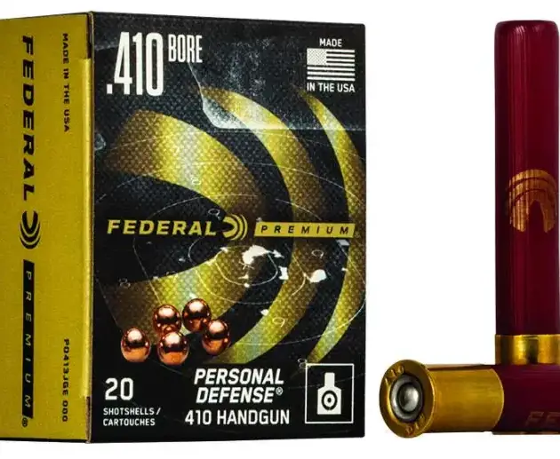 FEDERAL 410GA 3" 5 PELLET 000 BUCK "PERSONAL DEFENSE" 20 RD/BX 10 BX/CS