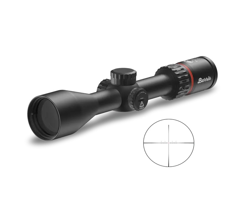 Burris Fullfield 3-12x42mm black matte riflescope with illuminated Wind MOA reticle